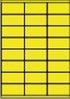Žluté samolepicí etikety Rayfilm R0121.0507D, 70x35 mm, 300 listů A4, 7200 etiket