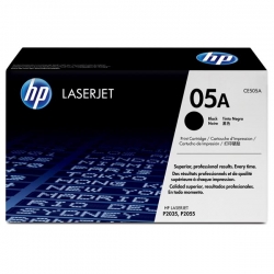 HP originální toner CE505A, HP 05A, black, 2300str.